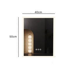 Backlit Rectangle Bathroom Mirror with Touch Control_6