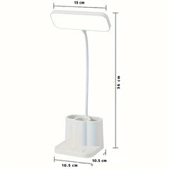 USB LED Table Lamp 3 Colors Reading Lamp Night Light_8