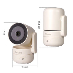 Smart Security Camera 4MP HD Infrared Night Vision Motion Sound Detection_8