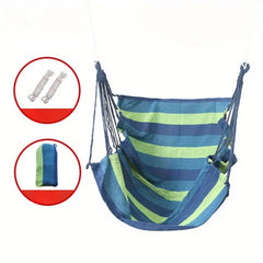 Outdoor Hammock Chair Canvas Swing Chair No Pillow Or Cushion Hammock_6