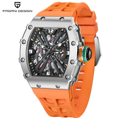 2024 PAGANI DESIGN Chronograph Quartz Wristwatch Sport VH65 Watch For Men Sapphire Glass Stainless Steel Waterproof PD1738