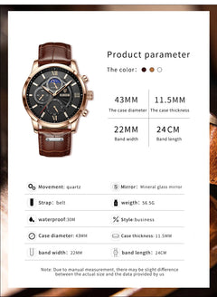 Mens Watches LIGE Top Brand Luxury New Fashion Leather Casual Quartz Watch Man Sport Waterproof Clock Watch Montre Homme+Box