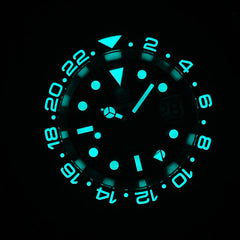 NH34 Movement New In 2023 Four Hands GMT STEELDIVE 41MM SD1993 Super Luminous 300M Waterproof Mens Dive Watch Reloj Ceramic Bzl