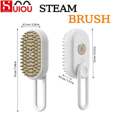 Rechargeable Steam Cat Grooming Brush Steamy To Remove Loose Hair 3 in1 Electric Self Cleaning Spray Dog Brush Massage Pet Combs