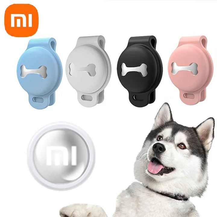 1pc Pet Finder Tracker For Apple Airtag Case Dog Cat Collar Finder Colorful Luminous Protective Silicone Case For Apple Air Tag