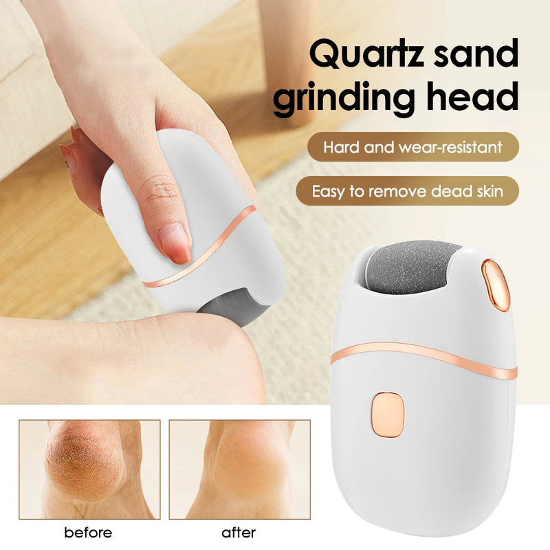 Electric Pedicure Tools Foot Care File Leg Heels Remove Hard Cracked Dead Skin Callus Remover Feet Foot Files Clean Care Machine