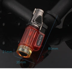 Visible Gas Blue Flame Torch Turbo Lighter Spray Gun Electronic Lighter  Gas Lighter 1300C Butane Cigar Lighters Gadgets for Men