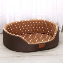 Double Sided Dog Bed Big Size Extra Large Dogs House Sofa Kennel Soft Fleece Pet Dog Cat Warm Bed S-L Pet Accessories Dog Kennel