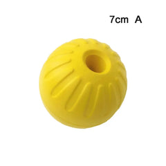 7/9cm Indestructible Solid Rubber Ball Pet Dog Training Chew Play Fetch Bite Toy Dog Toys For Small Medium Large Dog Interactive