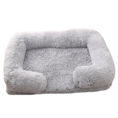 Orthopaedic Memory Foam Dog Bed Wooden  Fcam Cooling Camas De Perros Plush Pp Cotton