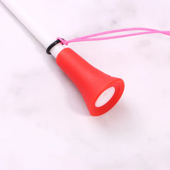 1Pc Golf Rubber Tees With Imitation Mink Fur Plush Balls&Handmade Rope Prevent Loss Different Colors Golf Ball Holder