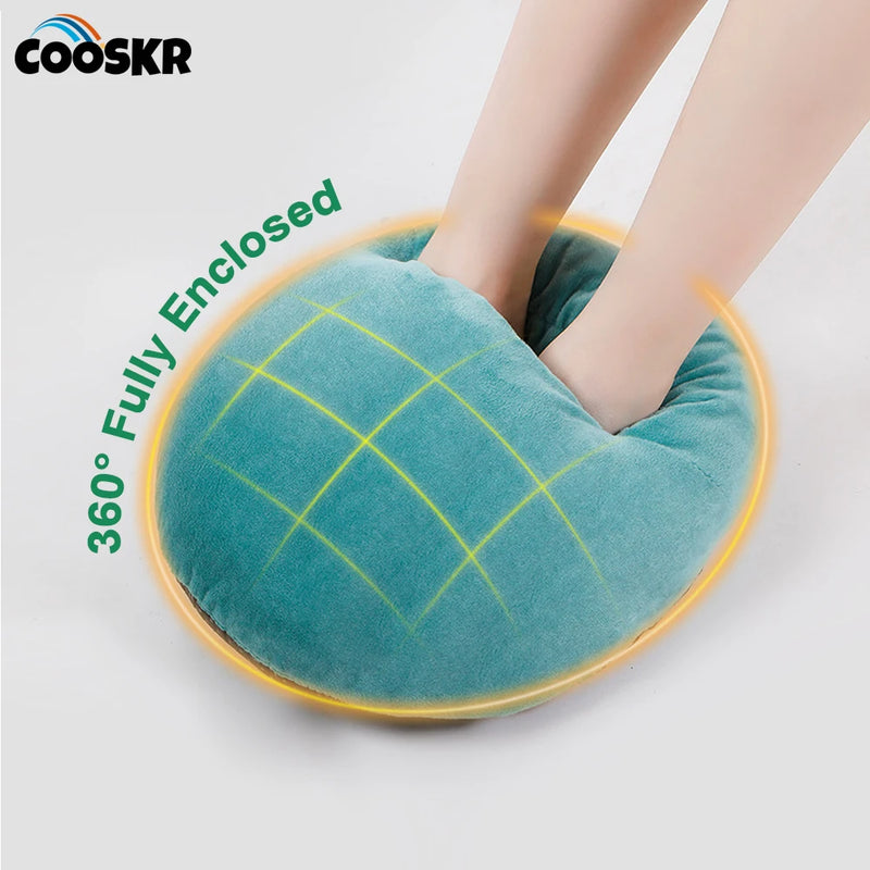 Foot Warmer Winter Electric Foot Heating Pad USB Charging Soft Plush Flannel Leg Thermostat Heater Household Foot Warmer