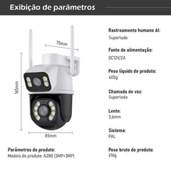 Icsee, Outdoor Wifi Surveillance Cameras, Wifi Security Camera, Wifi Surveillance Cameras, Security Camera, Wifi Camera, From Brazil