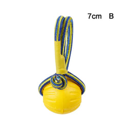 7/9cm Indestructible Solid Rubber Ball Pet Dog Training Chew Play Fetch Bite Toy Dog Toys For Small Medium Large Dog Interactive