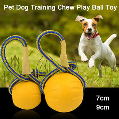 7/9cm Indestructible Solid Rubber Ball Pet Dog Training Chew Play Fetch Bite Toy Dog Toys For Small Medium Large Dog Interactive