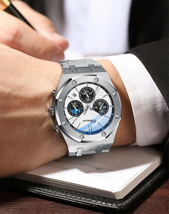 CHENXI 948 Watch Luxury Sports Quartz Mens Watches Stainless Steel Wristwatches Waterproof Chronograph Man Relogio Masculino